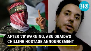 Hamas Abu Obaida Says Netanyahu Wants To Kill Israeli Hostages In Gaza Another Captive Dies Of… [upl. by Lathrope68]