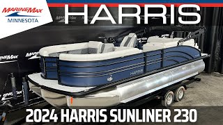 2024 Harris Sunliner 230  MarineMax Rogers [upl. by Erb]