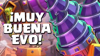 MAZOS EXCAVADORA DUENDE EVOLUCIONADA CLASH ROYALE [upl. by Byrne962]