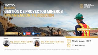 Gestión de Proyectos Mineros Organización y Ejecución [upl. by Borer]