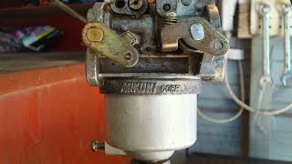 How to clean a Mikuni Carb Part 1 [upl. by Bergess193]