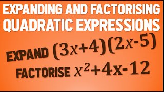 Factorising Algebraic Expressions  factoring  factorizing [upl. by Richarda]