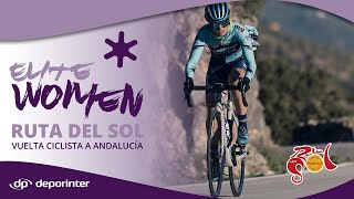 Vuelta a Andalucía Elite Women SEGUNDA ETAPA MÁLAGA  MIJAS [upl. by Neeleuqcaj]