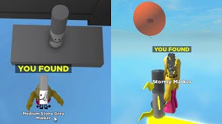 Medium Stone Grey Marker Shadow Marker Inverted Marker などの見つけ方【ROBLOX】Find the Markers [upl. by Anrehs]