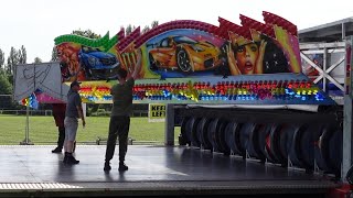 FULL DODGEM CAR TRACK BUILD UP Time Lapse  Kolmax Plus  Ashley Woods Fast Track Dodgems [upl. by Curley365]