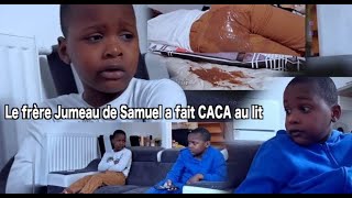 Le frère Jumeau de Samuel a fait Caca au lit [upl. by Cristie408]