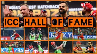 Virat kohli speech on ab de Villiers  de Villiers inducted in ICC Hall Of Fame  cricnews1312 [upl. by Nodnalb941]