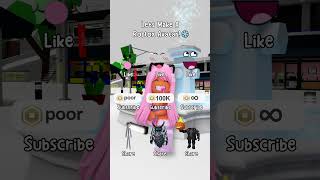 What are you picking🤑robloxshorts roblox [upl. by Macdonell]