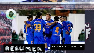 EL VALENCIA CF SUPERA AL CD UTRILLAS Y AVANZA A LA SIGUIENTE RONDA DE LA COPA DEL REY 03 [upl. by Percival]