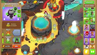 Bloons TD 6  Sulfur Springs  Hard  Impoppable Strategy Guide BTD6 [upl. by Yerg77]