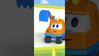 Leos 🚗 cars  kids game  Tractor  cartoon  cartoon tractor kidsvideo shorts [upl. by Novello]