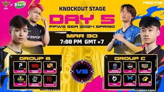 VN FFWS SEA 2024 Spring  Knockout Stage  Day 5 [upl. by Jabez]