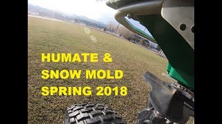 HUMATE Humic Acid SNOW MOLD Spring 2018 [upl. by Sesom292]