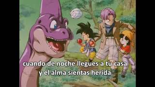 CAPRICHOSA ERES TÚ CON LETRA  ENDING DRAGON BALL GT HD [upl. by Niltyak]