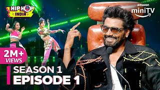 Hip Hop India Full Episode 1 ft Nora Fatehi Remo DSouza  Hip Hop India Season 1  Amazon miniTV [upl. by Tillman]