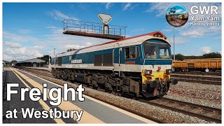 Freight Trains at Westbury [upl. by Acina769]