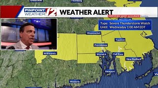 WPRI 12 Weather Now 71224 Hot Humid Wednesday [upl. by Weisler781]