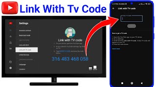 How to use your phone or tablet to activate YouTube on Tv With a Code  mobile ko tv se link kare [upl. by Ajnat845]