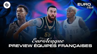 PREVIEW  PARIS MONACO ET LASVEL EN EUROLEAGUE  EUROCLUB  LENTRE 2 [upl. by Ahsym]