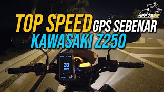 Kawasaki Z250 Model Sebelom Modenas I Top Speed Meter amp GPS kawasaki z250 [upl. by Erlene91]