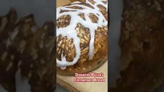 Donatos Cinnamon Bread Light sweet and impossible to resist Watch it rise and grab yours [upl. by Yentuoc788]