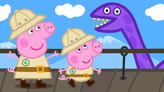 Peppa Pig and George Pigs Dino Adventures  Peppa Pig Official Family Kids Cartoon [upl. by Raquela]