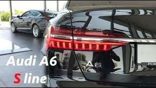 Audi A6 S line 2019  quick look in 4K [upl. by Gerstein]