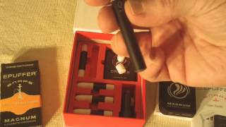 ePuffer Magnum Rev3 SNAPS Electronic Cigarette Starter Kit Review [upl. by Anitnauq]