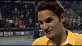 Federer vs Granollers  Dubai 2011 [upl. by Selfridge631]