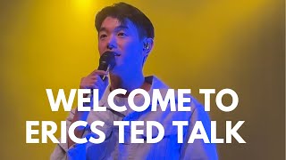 Eric Nam 에릭남 Ted Talk  Calgary  House on a Hill Tour  Oct 30 2023 [upl. by Jat167]