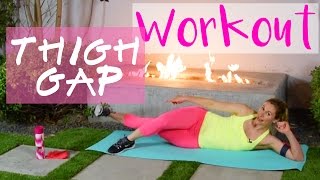 Heißes Thigh Gap Workout in 6 Min  Innenseiten der Oberschenkel straffen  VERONICAGERRITZENDE [upl. by Ellimac]