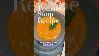 Easy Tomato soup recipe aymim nycblogger souprecipe soupweather [upl. by Ycniuqed]