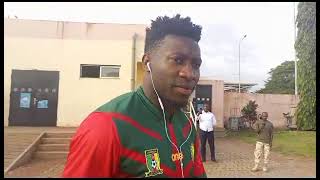 LARRIVÉE DES LIONS INDOMPTABLES AU STADE MILITAIRE POUR LES ENTRAÎNEMENTS [upl. by Toulon]