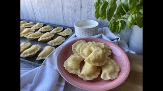 Pierogi Ruskie  przepis na 27 sztuk KROK PO KROKU [upl. by Eelrehpotsirhc822]