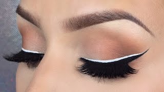 black white eyeliner tutorial [upl. by Pansie]