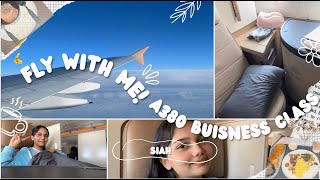 Fly With Me Etihad A380 Business Class [upl. by Olshausen]