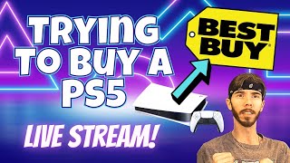 Attempting to Buy the PS5 or Xbox from Best Buy  PlayStation 5 Stream [upl. by Stedt338]