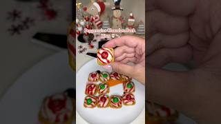 Quick Peppermint Chocolate Bark Bites🍫christmas christmassnacks christmasideas christmas2024 [upl. by Nathanael778]