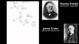 FriedelCrafts acylation reaction Reaction mechanism chemistry tutorial [upl. by Lawler]