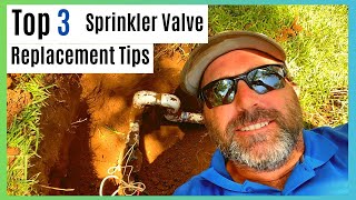 Sprinkler Valve Replacement Tips [upl. by Eilsel]