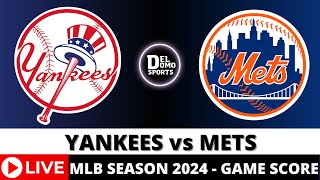 NEW YORK YANKEES VS NEW YORK METS LIVE ⚾️ MLB Game Score Radio PlaybyPlay JUN 26 2024 [upl. by Asare]