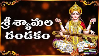 శ్యామల దండకం తెలుగులో  Shyamala Dandakam with Telugu Lyrics  Shyamala Devi [upl. by Allyson]