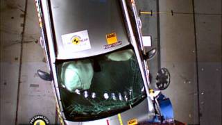 Euro NCAP  OpelVauxhall Zafira Tourer  2011  Crash test [upl. by Oidacra]