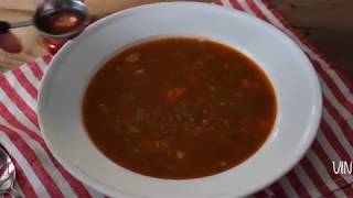 Greek Lentil Soup Recipe FakesΦακές [upl. by Gerardo253]