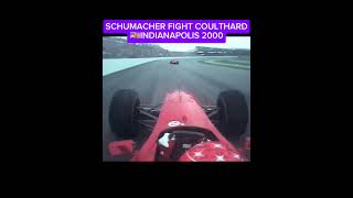 SCHUMACHER vs COULTHARD 🇺🇲 INDIANAPOLIS 2000 formula1 formulaone f1onboard automobile [upl. by Hyatt]