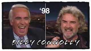 Billy Connolly on The Late Late Show with Tom Snyder 1998 [upl. by Norward761]