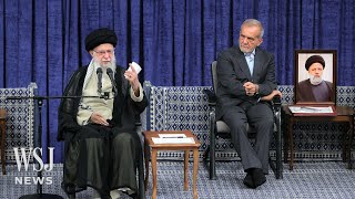 Iran’s Supreme Leader Endorses New Reformist President  WSJ News [upl. by Rowland]