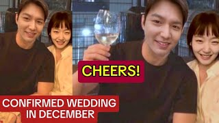 LEE MIN HO AND KIM GO EUN CONFIRMED WEDDING IN DECEMBER CONGRATULATION [upl. by Lottie]