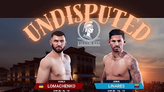 Lomachenko VS Linares Undisputed S2E34 [upl. by Seuguh]