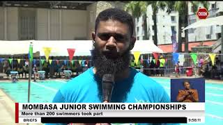 More than 200 swimmers take part in Mombasa County Swimming Association Junior Championship [upl. by Jeannine351]